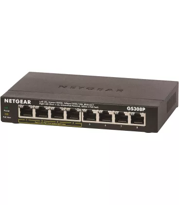 Netgear GS308P 8-портовий гігабітний комутатор Ethernet