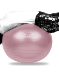 Мяч для фитнеса (фитбол) PowerPlay 4001 Ø65 cm Gymball Лиловый + насос
