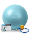 Ball for fitness (fitball) PowerPlay 4001 Ø65 cm Gymball Mint + pump