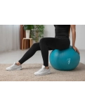 Ball for fitness (fitball) PowerPlay 4001 Ø65 cm Gymball Mint + pump