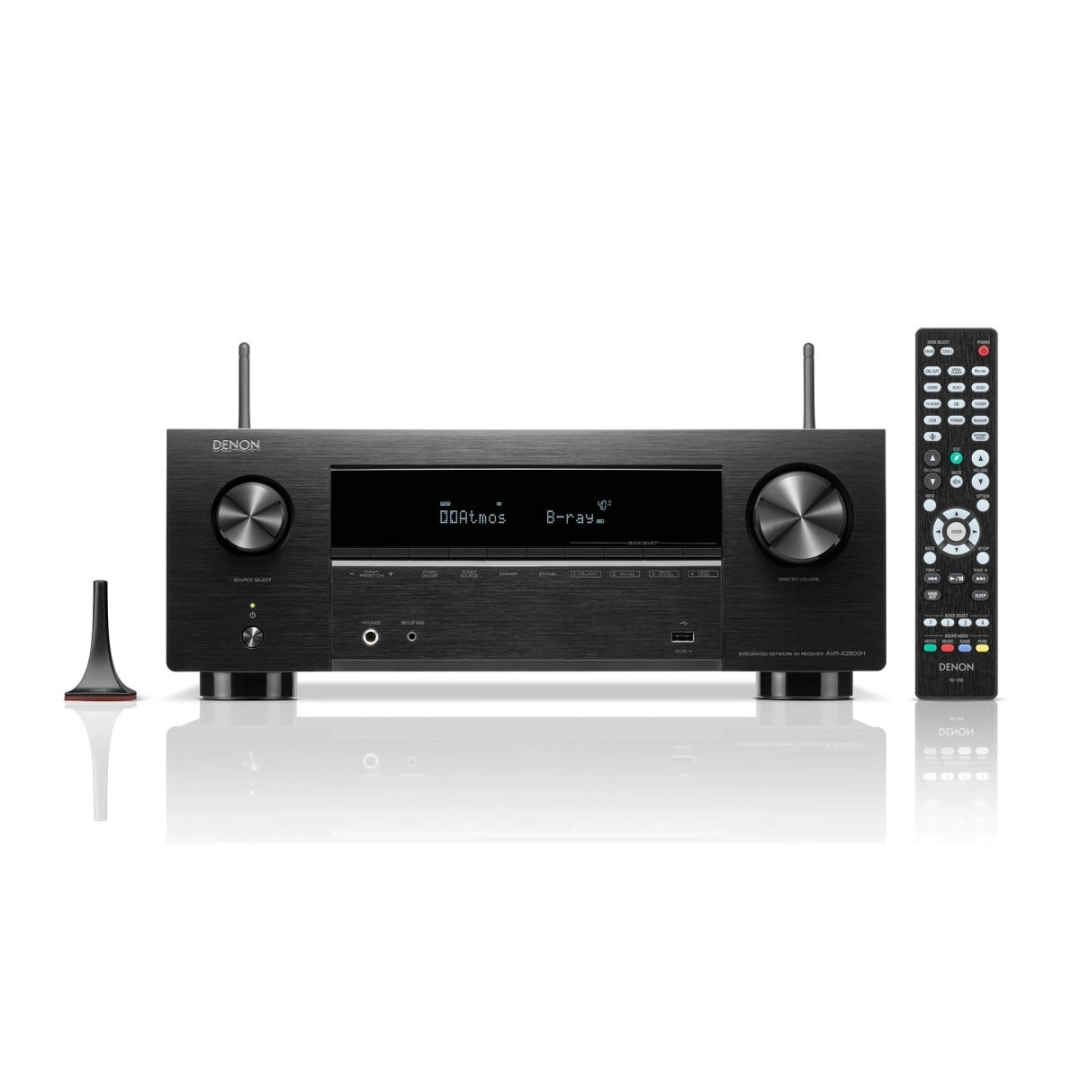 AV Ресівер Denon AVR-X2800H 8K (7.2 сh) Black