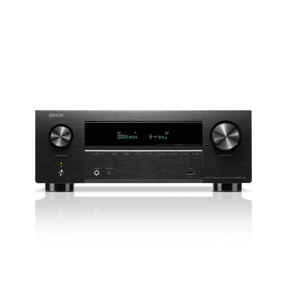 AV Ресівер Denon AVR-X2800H 8K (7.2 сh) Black