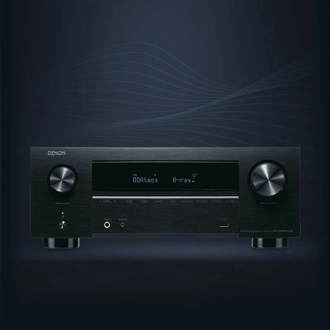 AV Ресівер Denon AVR-X2800H 8K (7.2 сh) Black