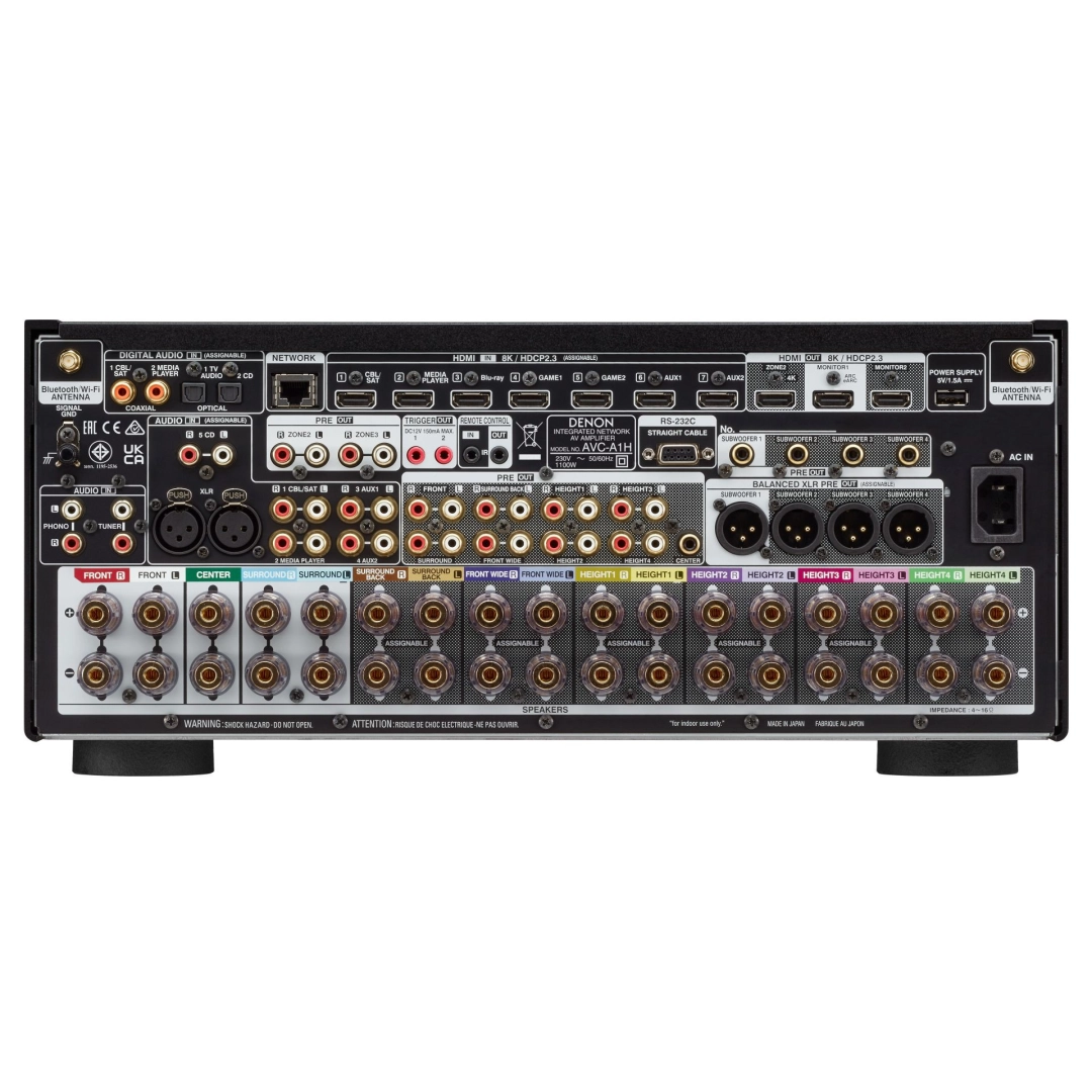 AV Ресівер Denon AVC-A1H (15.4 сh) Black AV Ресівер Denon AVC-A1H (15.4 сh) Black