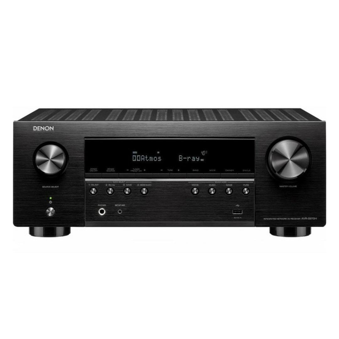 AV Ресівер Denon AVR-S970H 8K (7.2 сh) Black