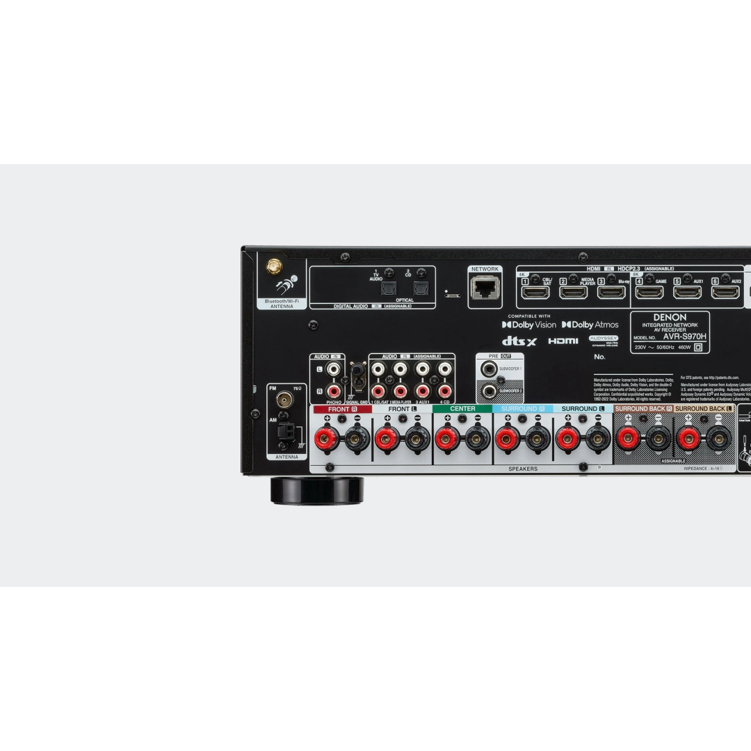 AV Ресівер Denon AVR-S970H 8K (7.2 сh) Black AV Ресівер Denon AVR-S970H 8K (7.2 сh) Black