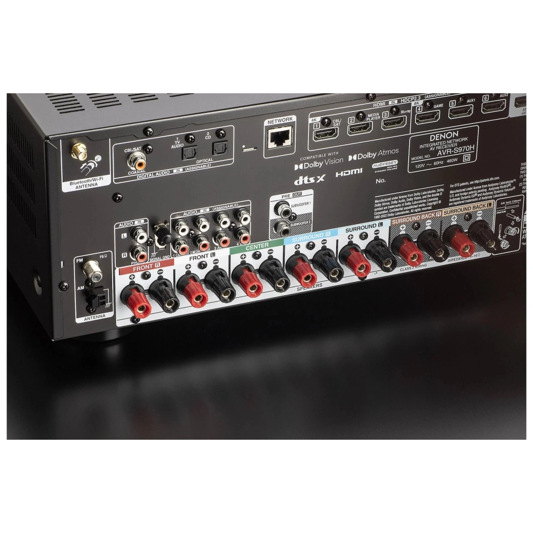 AV Ресівер Denon AVR-S970H 8K (7.2 сh) Black AV Ресівер Denon AVR-S970H 8K (7.2 сh) Black