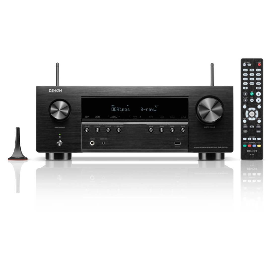 AV Ресівер Denon AVR-S970H 8K (7.2 сh) Black AV Ресівер Denon AVR-S970H 8K (7.2 сh) Black