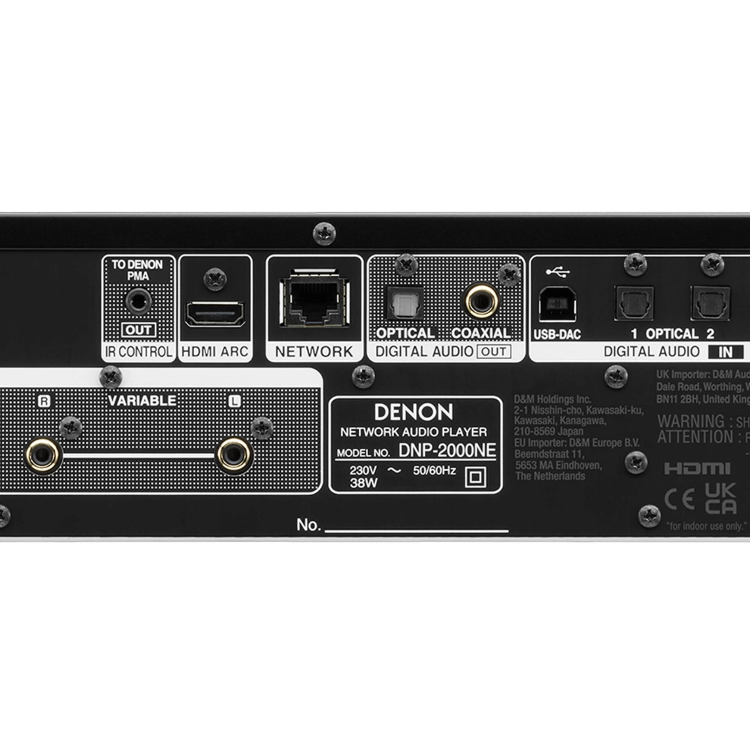 Мережевий програвач Denon DNP-2000NE Black