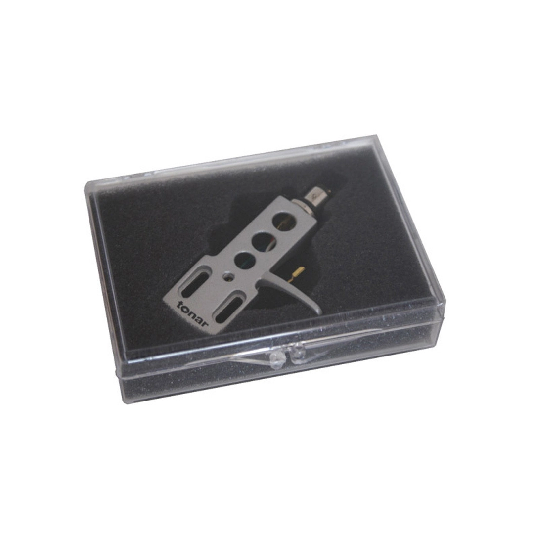 Майданчик для кріплення головки до тонарму: Tonar SME-Type DJ Head shell Silver, art. 4601 Майданчик для кріплення головки до тонарму: Tonar SME-Type DJ Head shell Silver, art. 4601