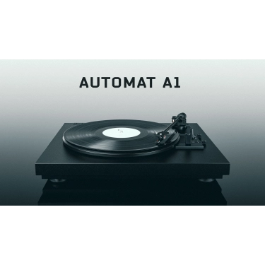 Програвач вінілових платівок Pro-Ject A1 OM10 Black Fully automatic turntable