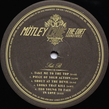 Вінілова платівка Mötley Crüe – The Dirt Soundtrack
