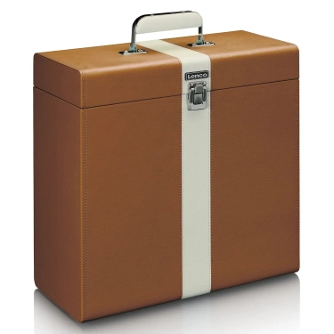 Кейс для вінілових платівок Lenco TTA-301BNWH