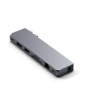 Адаптер Satechi Aluminum USB-C Pro Hub Max Adapter Space Gray (ST-UCPHMXM)