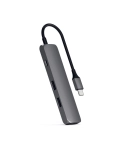 Хаб Satechi Aluminum Type-C Slim Multi-Port Adapter 4K Space Gray (ST-CMAM)