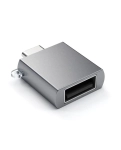 Адаптер Satechi Aluminum Type-C до USB-A 3.0 Adapter Space Gray (ST-TCUAM)