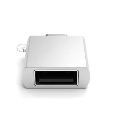 Адаптер Satechi Aluminum Type-C до USB-A 3.0 Adapter Silver (ST-TCUAS)