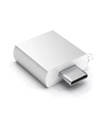 Адаптер Satechi Aluminum Type-C до USB-A 3.0 Adapter Silver (ST-TCUAS)
