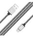 Кабель XtremeMac Lightning Nylon Cable Silver (1.2 m) (XCL-PRC-83)