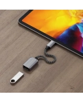 Кабель Satechi USB-C до USB 3.0 Adapter Cable Space Gray (ST-UCATCM)