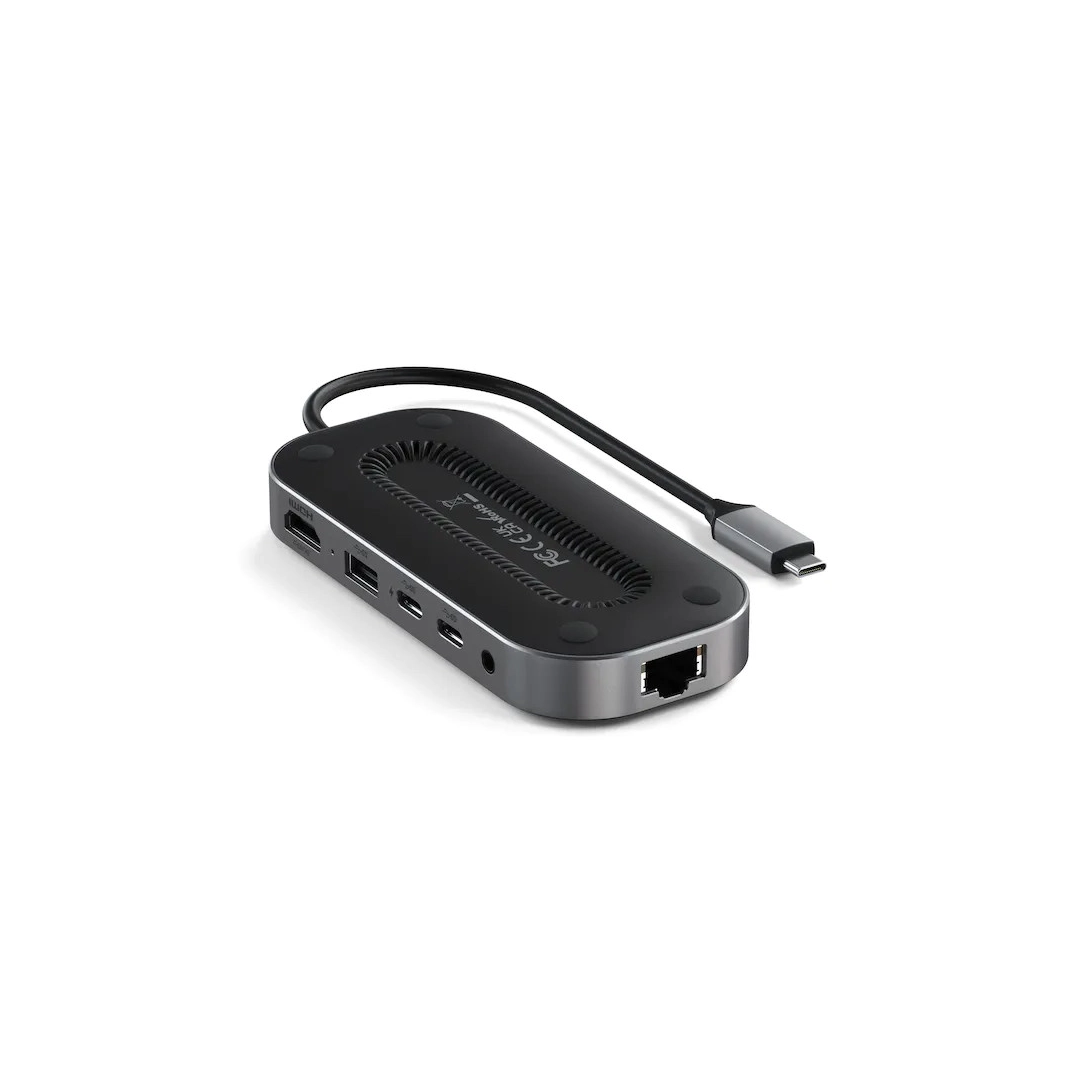 Адаптер Satechi USB4 Multiport Adapter with 2.5G Ethernet Space Gray (ST-U4MGEM)