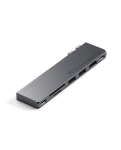 Адаптер Satechi Aluminum USB-C Pro Hub Slim Adapter Space Gray (ST-HUCPHSM)