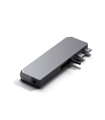 Адаптер Satechi Aluminum USB-C Pro Hub Mini Adapter Space Gray (ST-UCPHMIM)