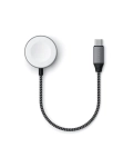 Магнітний зарядний кабель Satechi USB-C Magnetic Charging Cable для Apple Watch Space Gray (ST-TCAW7CM)