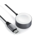 Магнітний зарядний кабель Satechi USB-C Magnetic Charging Cable для Apple Watch Space Gray (ST-TCAW7CM)