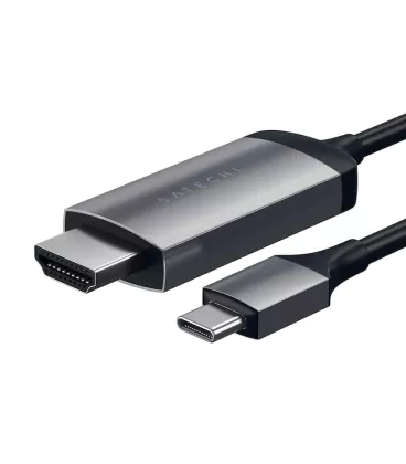 Кабель Satechi Type-C до 4K HDMI Cable Space Gray (ST-CHDMIM)
