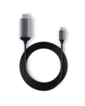 Кабель Satechi Type-C до 4K HDMI Cable Space Gray (ST-CHDMIM)