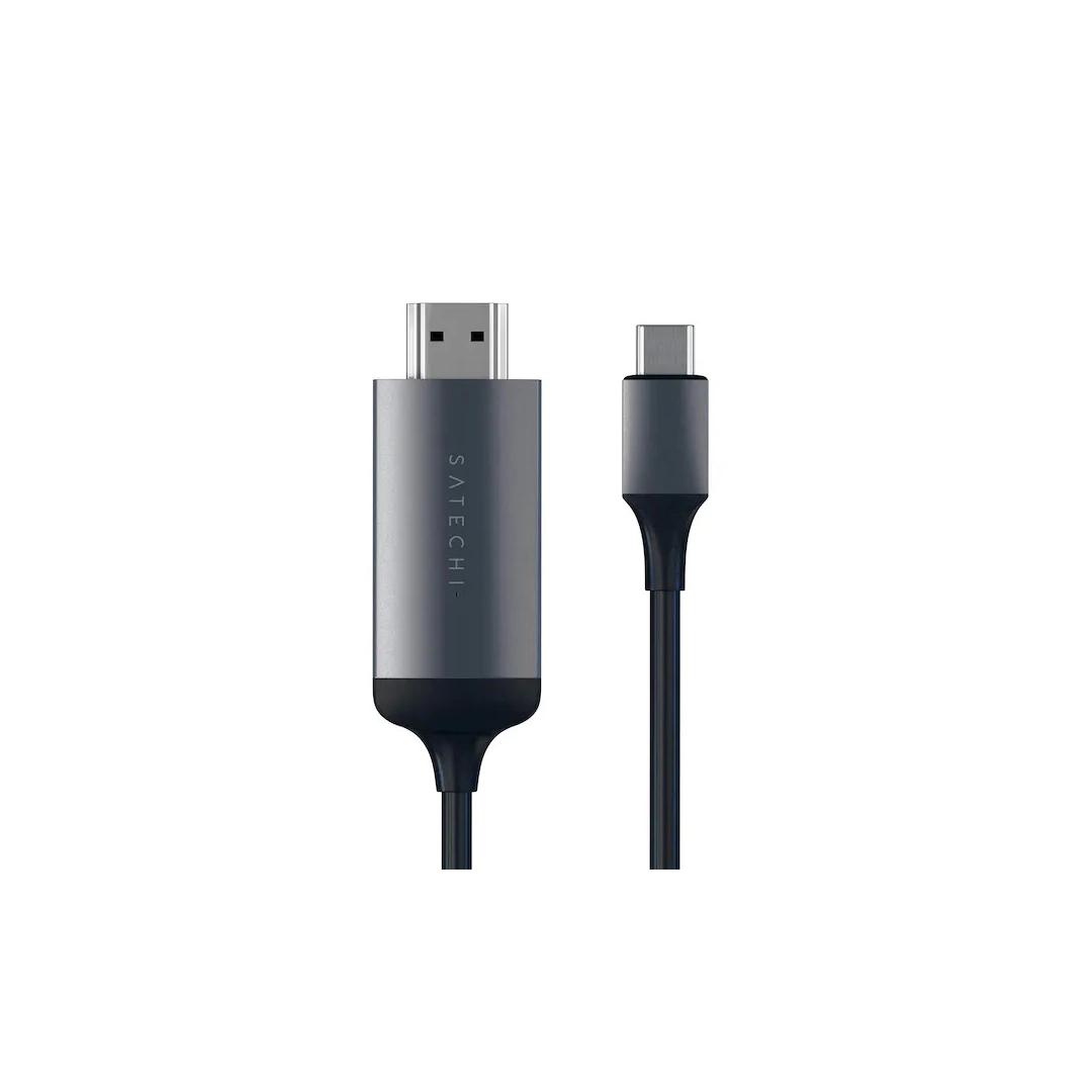 Кабель Satechi Type-C до 4K HDMI Cable Space Gray (ST-CHDMIM)