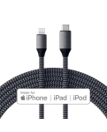 Кабель Satechi USB-C для освітлення Cable Space Gray (1.8 m) (ST-TCL18M)