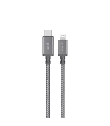 Кабель Moshi Integra™ Cable USB-C для Lightning Titanium Gray (1.2 m) (99MO084041)
