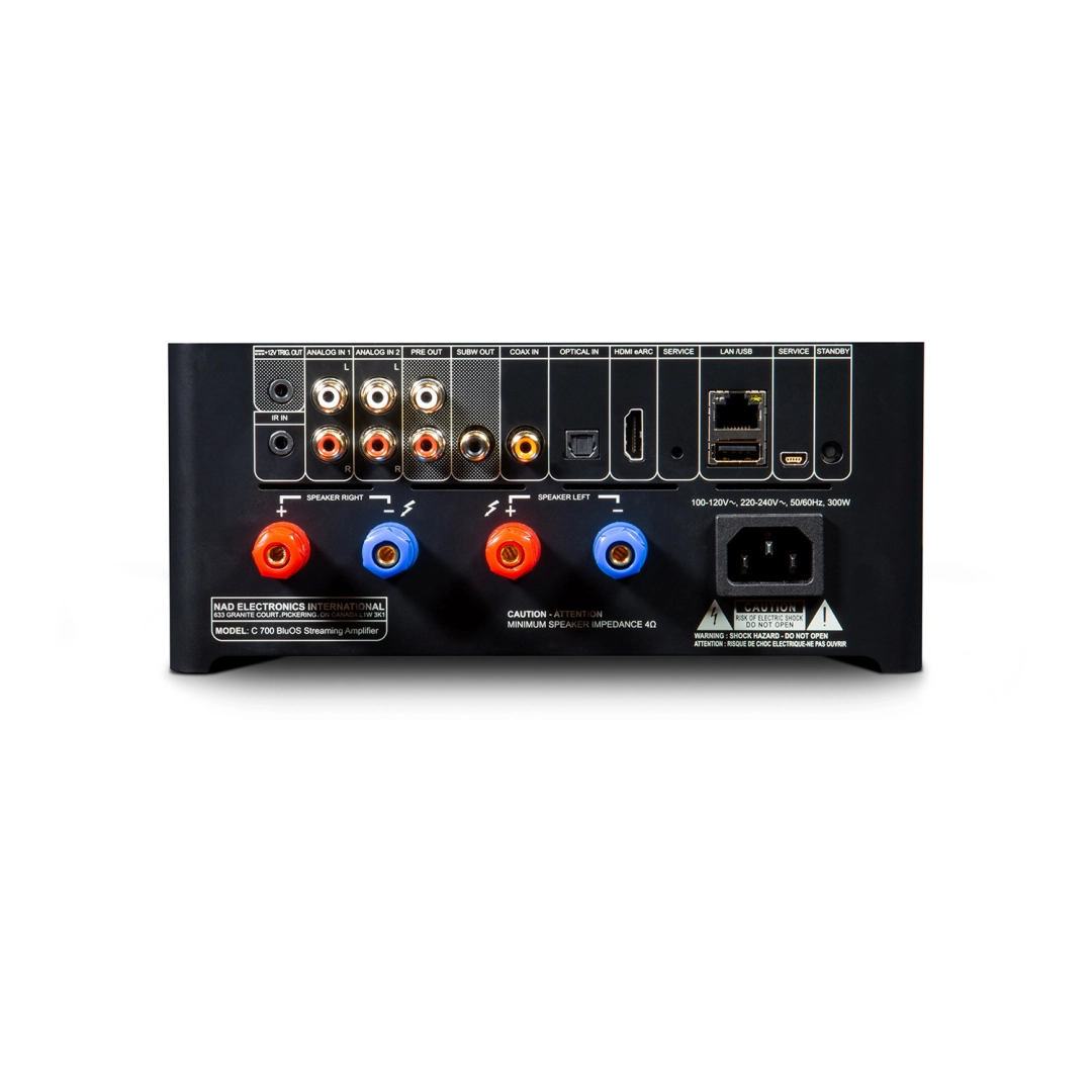 Підсилювач мережі NAD C 700 BluOS Streaming Amplifier