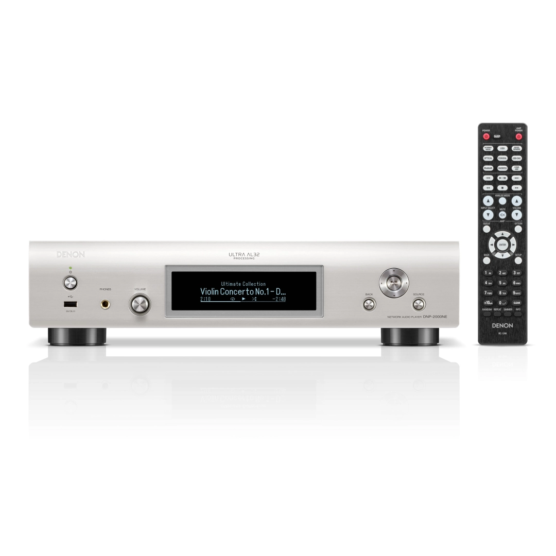 Медіаплеєр мережевий Denon DNP-2000NE Silver