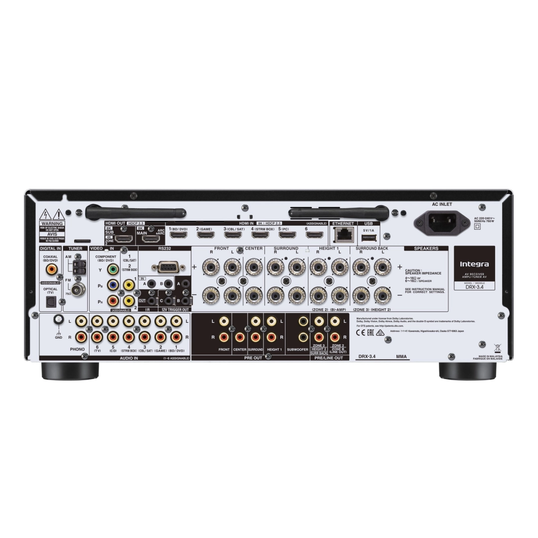 AV Ресівер Integra DRX-3.4