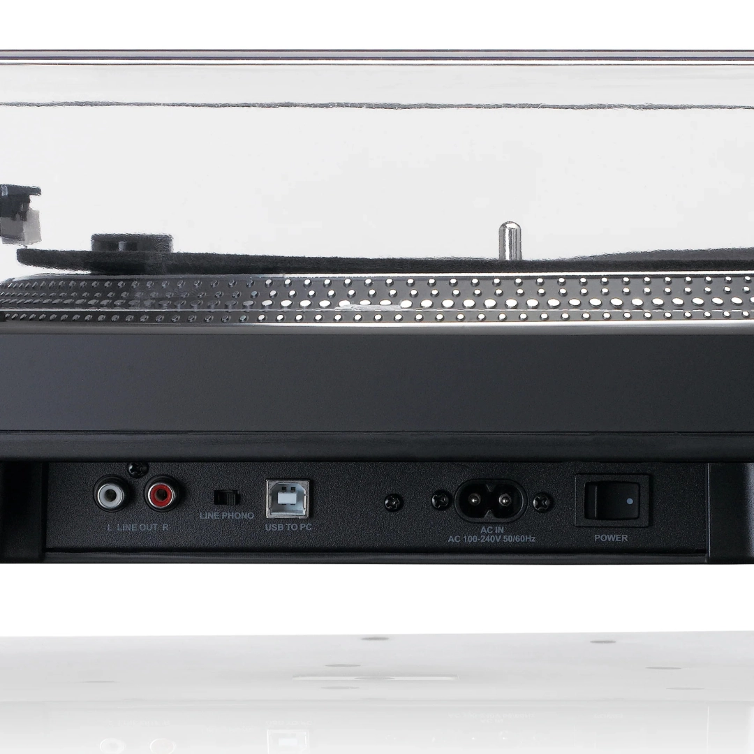 Програвач вінілових платівок Lenco L-3818BK Програвач вінілових платівок Lenco L-3818BK