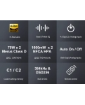 TOPPING MX5 Desktop DAC, Headphone Amplifier and Speaker Amplifier