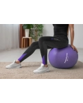 М'яч для фітнесу (фітбол) Power System PS-4011 Ø55 cm PRO Gymball Purple