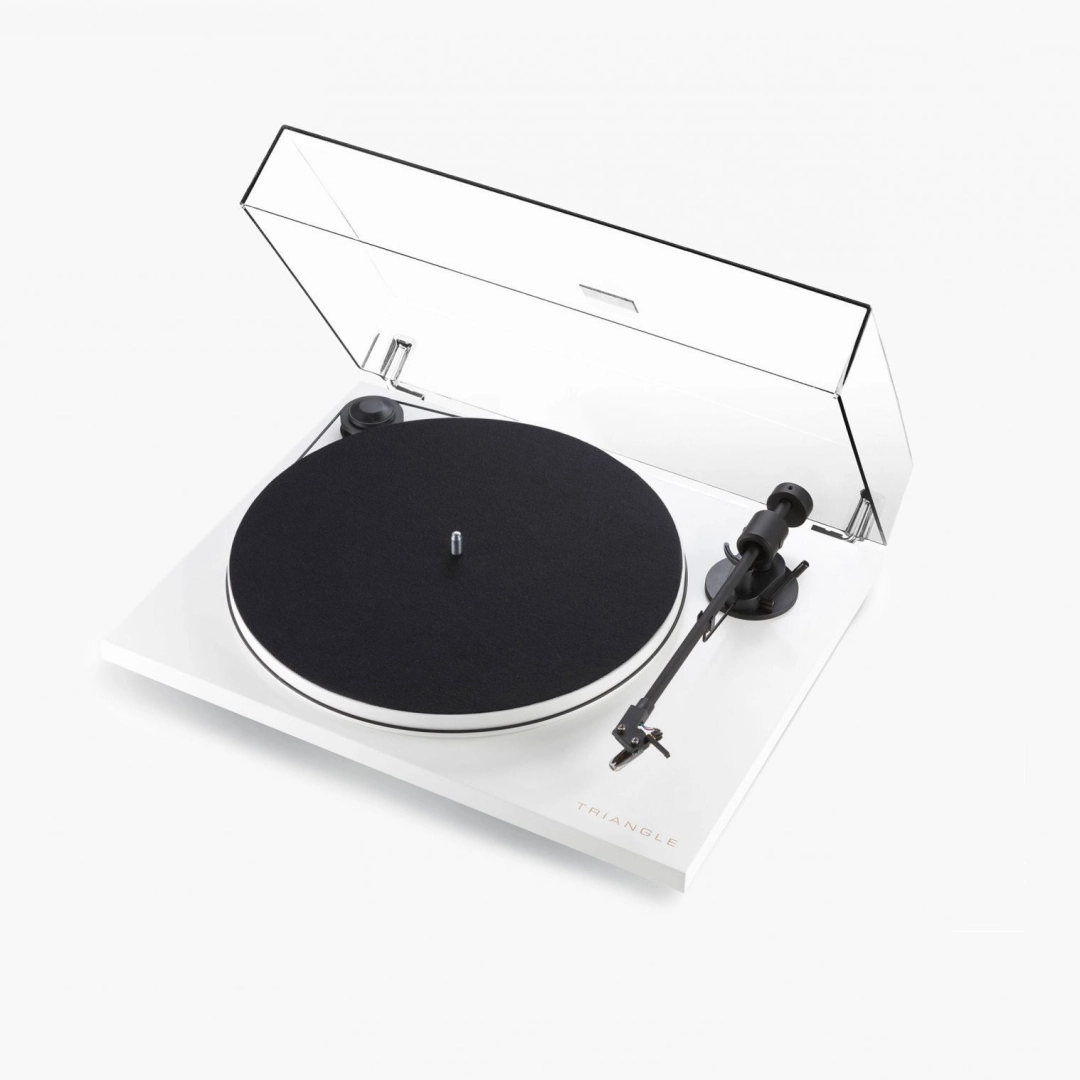 Програвач вінілових платівок Triangle TurnTable + АС LN01 White Програвач вінілових платівок Triangle TurnTable + АС LN01 White