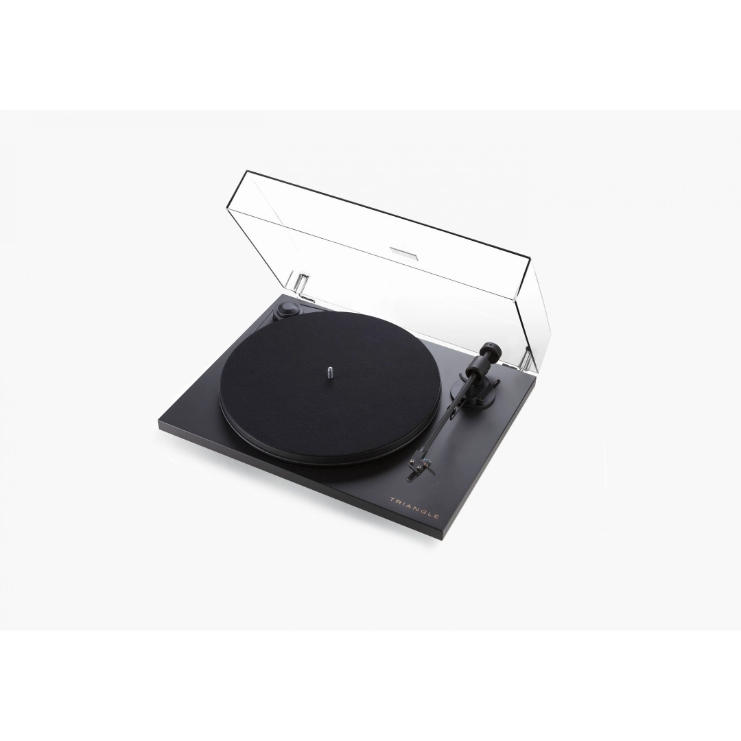 Програвач вінілових платівок Triangle TurnTable + АС LN01 Black Програвач вінілових платівок Triangle TurnTable + АС LN01 Black