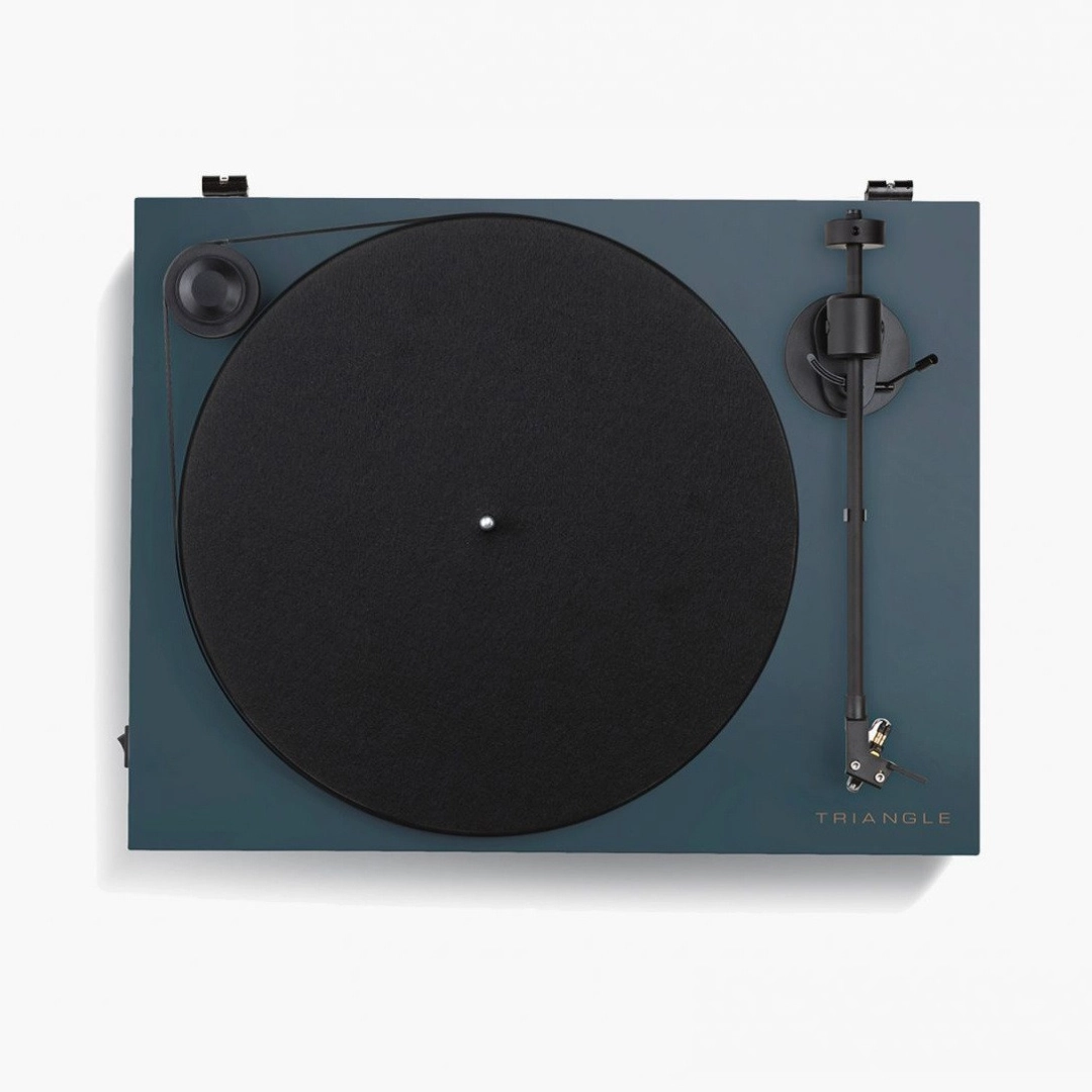 Triangle TurnTable + Speaker LN01 Blue