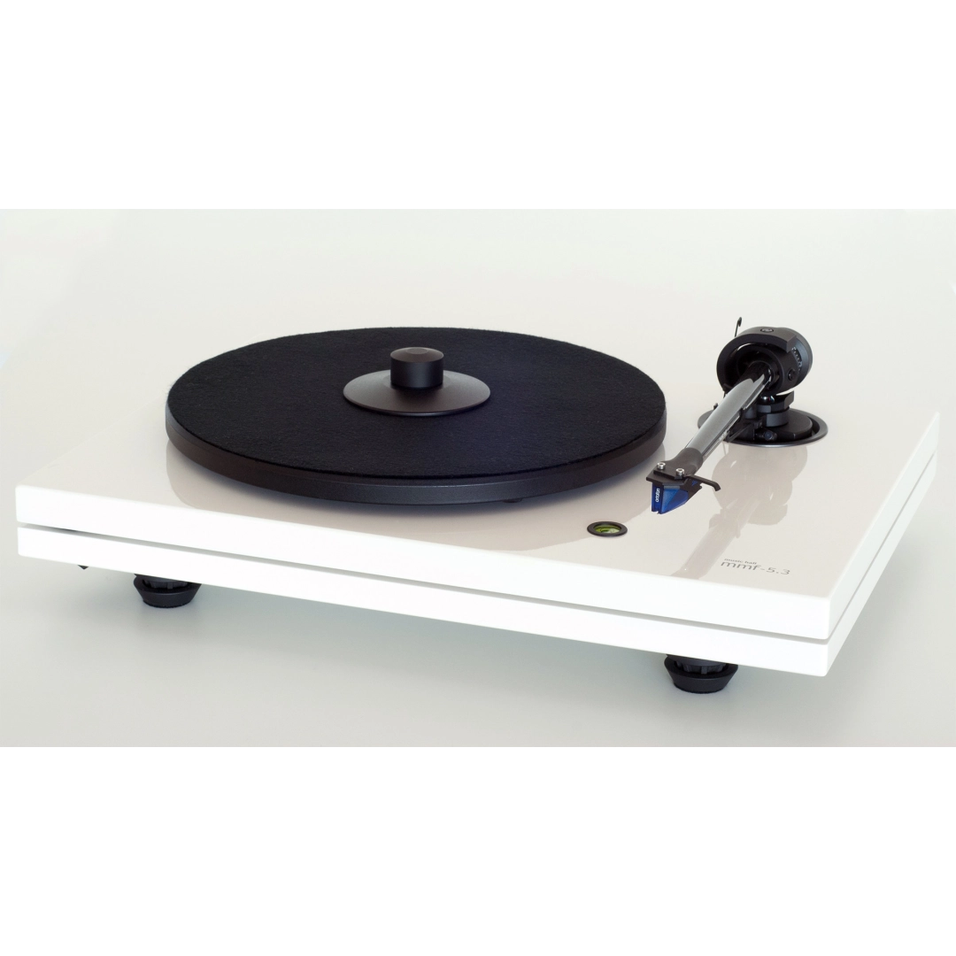 Програвач вінілових платівок Music Hall MMF-5.3 White 2m-blue/MM/еліпт/карбон