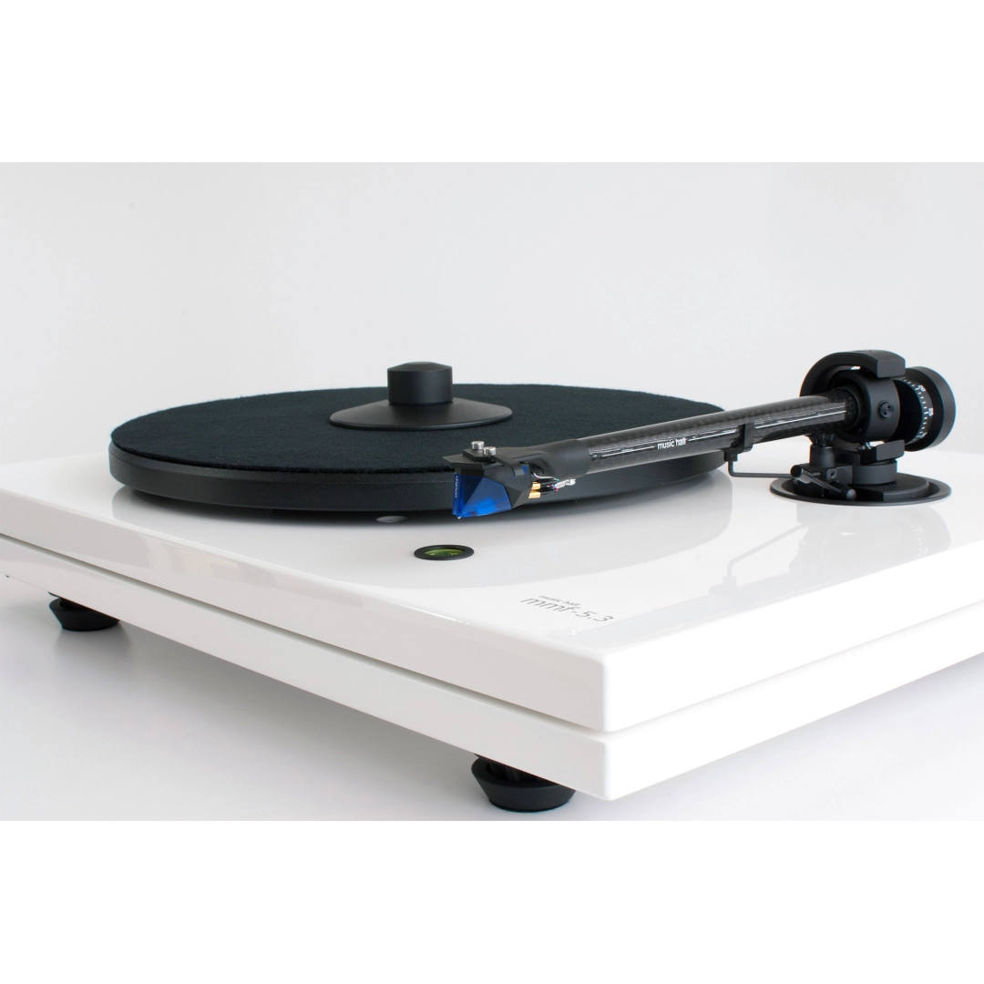 Програвач вінілових платівок Music Hall MMF-5.3 White 2m-blue/MM/еліпт/карбон