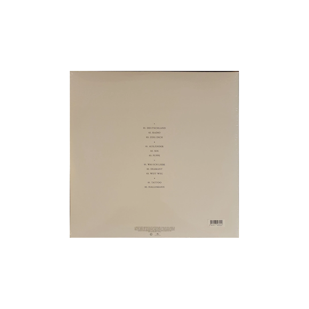 Платівка Rammstein – Untitled