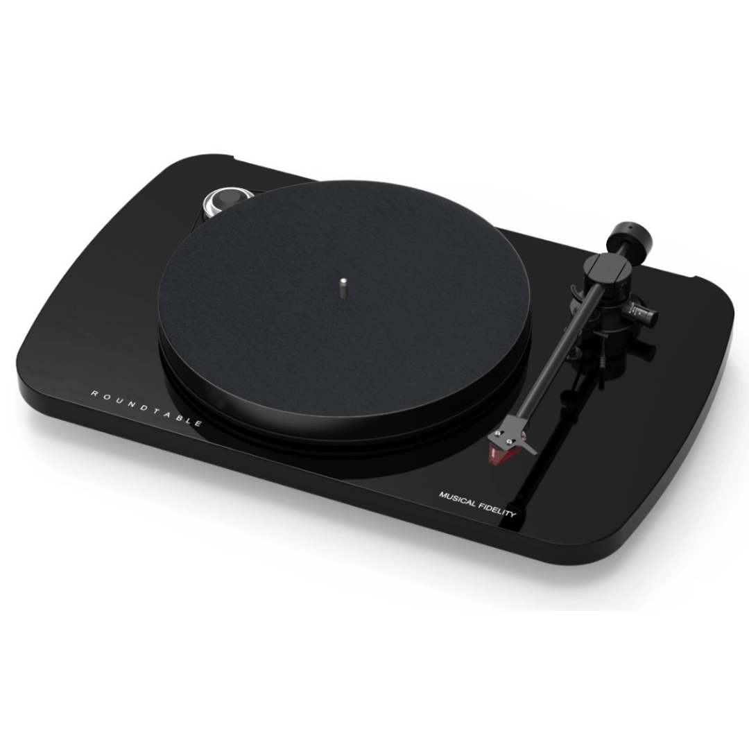 Musical Fidelity RoundTable S Black Vinyl Record Player
