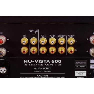 Стерео-підсилювач (інтегральний) Musical Fidelity NuVista 600 Black