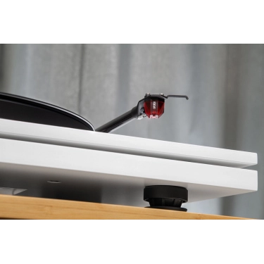 Програвач вінілових платівок Music Hall MMF-3.3 White 2m-red/MM/еліпт/карбон/78