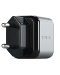 Зарядний пристрій Satechi 30W USB-C PD Gan Wall Charger Space Gray (ST-UC30WCM-EU)